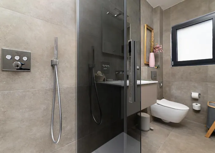 Apartmán Aurea De Luxe Luxus Mit Beheiztem Pool Insel Krk Malinska