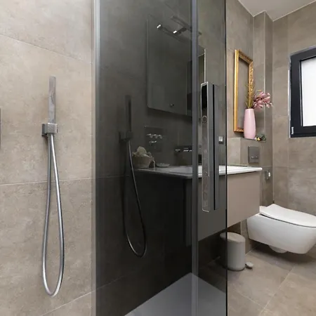 公寓 Aurea De Luxe Luxus Mit Beheiztem Pool Insel Krk 马林斯卡